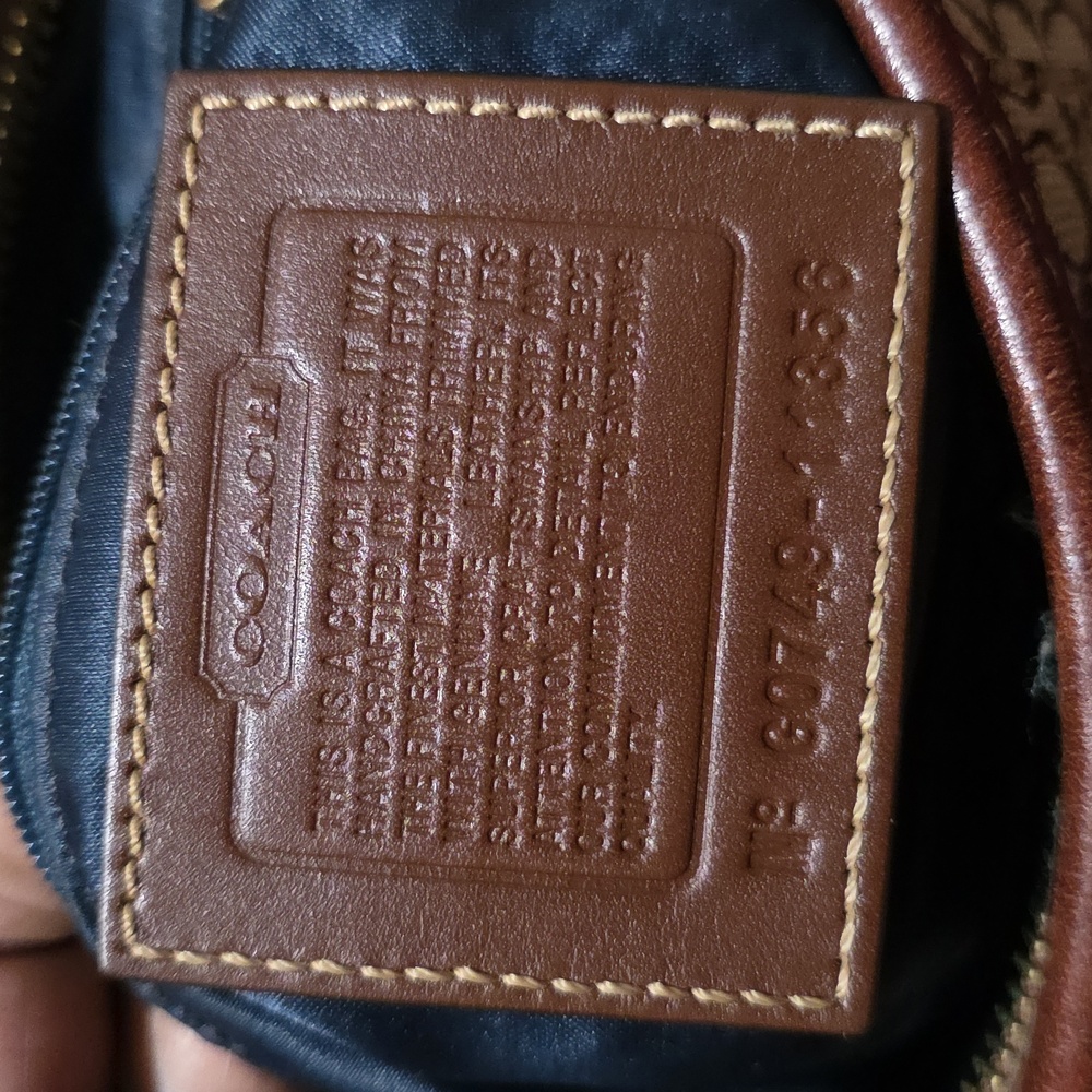 Coach Patchwork Leather Turnlock Shoulder Bag - M… - image 4